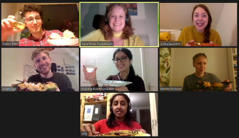 Styrelsen visar upp sina smörrebröd