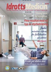 Tidskriften Idrottsmedicin nr 4-2020
